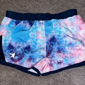 Lacrosse unlimited shorts tye die youth YL never worn perfect condition